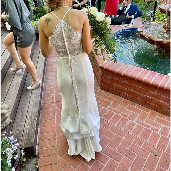 Anthropology wedding dress - Picture 6 of 8